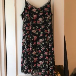 UO Lucca couture floral fit and flare